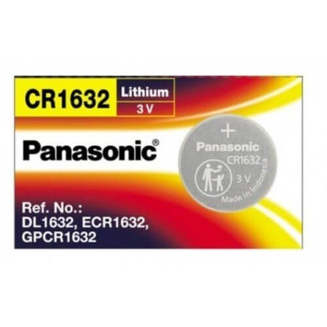 Retail Packaged Cr1632 3 Volt Lithium Battery Replacement Battery By Use Panasonic   