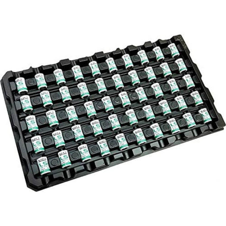 Saft Ls14250 1/2 Aa 3.6v Lithium Battery Tray - 50 Pack Battery By Use Saft Lithium Batteries   