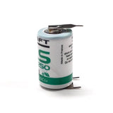 Saft Ls14250 1/2aa Pc Pin Dual-negative & Single-positive Terminal Battery Battery By Use Saft Lithium Batteries   