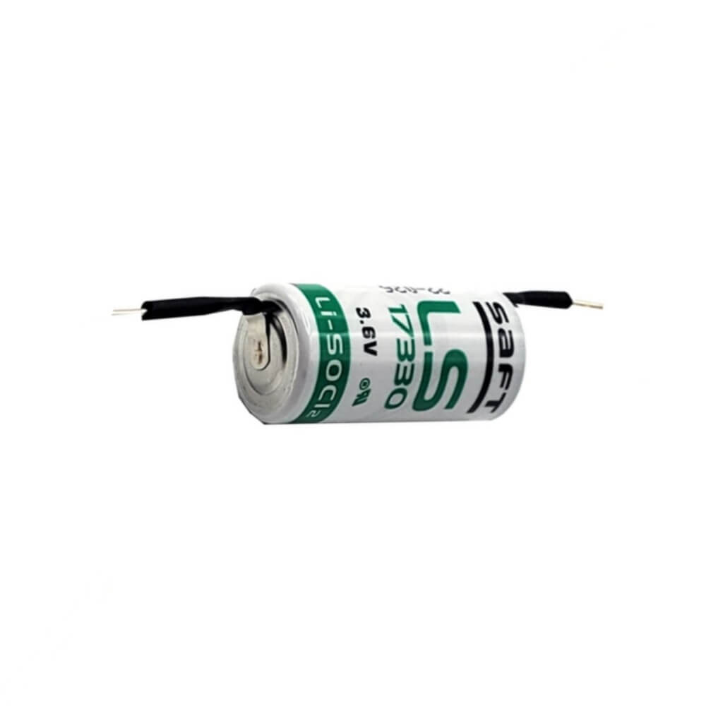Saft Ls17330 Extra-long Axial Style Pc Pin 2/3a 3.6v 2100mah Battery Battery By Use Saft Lithium Batteries   