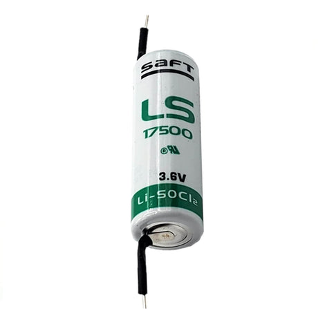Saft Ls17500 A-size 3.6v 3600mah Long Axial Style Pc Pin Battery Battery By Use Saft Lithium Batteries   