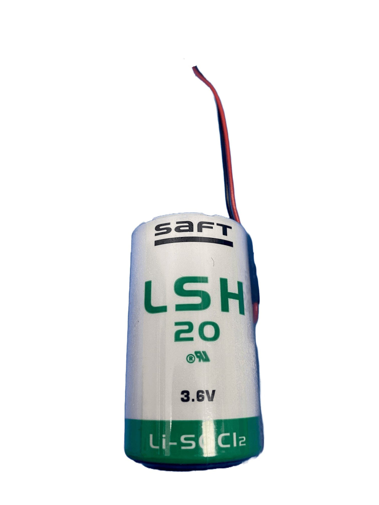 Saft Lsh20,d Size Battery 3.6v, 13000mah With 3 Inch Fly Leads Saft Batteries Saft Lithium Batteries   