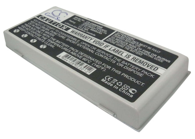 Silver Battery For Gateway Solo 600, Solo 600yg2, Solo 600ygr 11.1v, 6600mah - 73.26wh Batteries for Electronics Cameron Sino Technology Limited (Suspended)   