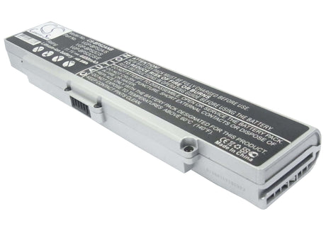 Silver Battery For Sony Vaio Vgc-la38g, Vaio Vgn-c140g/b, Vaio Vgn-c150p/b 11.1v, 4400mah - 48.84wh Notebook, Laptop Cameron Sino Technology Limited   