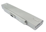 Silver Battery For Sony Vaio Vgn-ar41e, Vaio Vgn-ar41l, Vaio Vgn-ar41m 11.1v, 4400mah - 48.84wh Notebook, Laptop Cameron Sino Technology Limited   