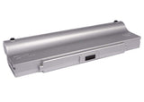 Silver Battery For Sony Vaio Vgn-ar41e, Vaio Vgn-ar41l, Vaio Vgn-ar41m 11.1v, 6600mah - 73.26wh Notebook, Laptop Cameron Sino Technology Limited   