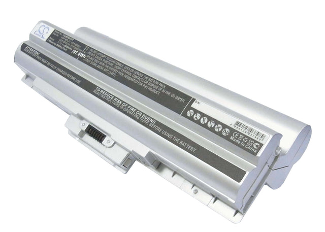 Silver Battery For Sony Vaio Vgn-aw41jf, Vaio Vgn-aw41mf, Vaio Vgn-aw41xh 11.1v, 8800mah - 97.68wh Notebook, Laptop Cameron Sino Technology Limited (Suspended)   