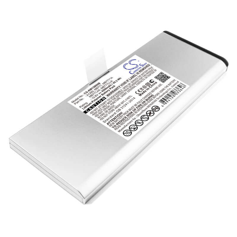 Silver Grey Battery For Apple Macbook 13" A1278, Macbook 13" Aluminum Unibody 2008 Version, Macbook 13" Mb466*/a 10.8v, 4200mah Notebook, Laptop Cameron Sino Technology Limited   