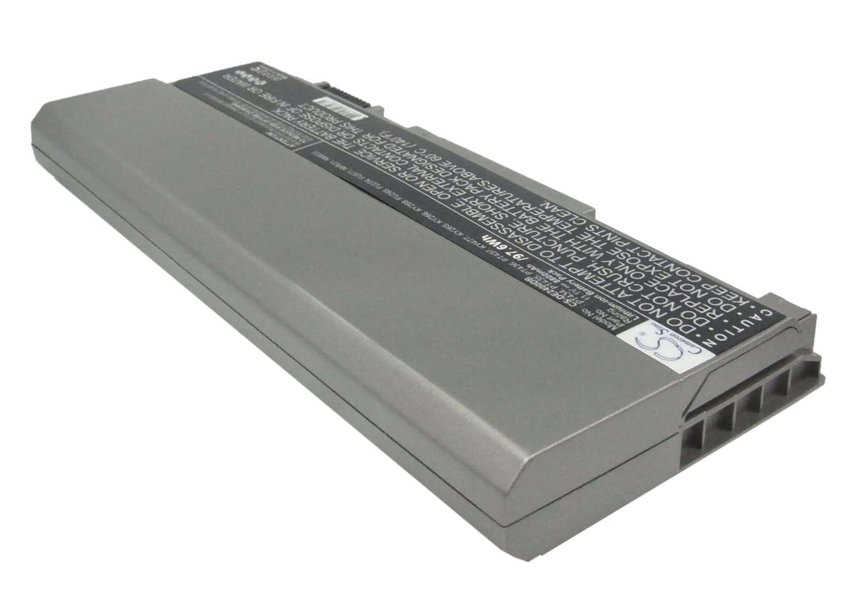 Silver Grey Battery For Dell Latitude E6400, Latitude E6500, Precision M2400 11.1v, 8800mah - 97.68wh Notebook, Laptop Cameron Sino Technology Limited   