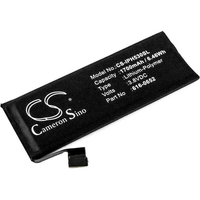 Super High Capacity Battery For Apple Iphone 5s 3.8v, 1700mah - 6.46wh Mobile, SmartPhone Cameron Sino Technology Limited   