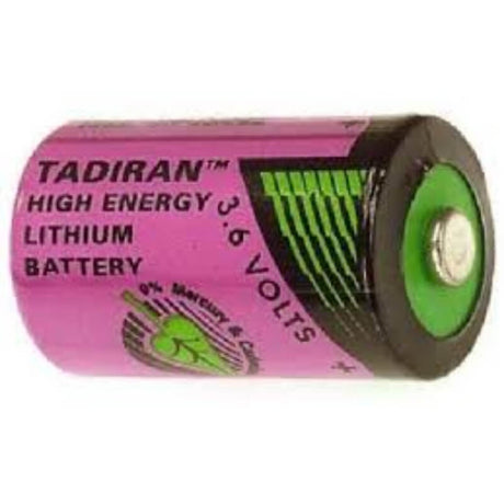 Tadiran Battery Model Tl-5101/s 1/2 Aa 3.6v, 950 Mah - 3.42wh Battery By Use Tadiran Batteries   