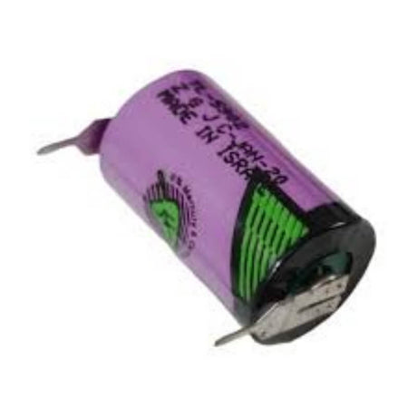 Tadiran Battery Model Tl-5902/s 1/2 Aa 3.6v, 1200 Mah - 4.32wh Battery By Use Tadiran Batteries With Single PC Pins 1 Pin on Positive Terminal and 1 Pin on Negative Terminal  
