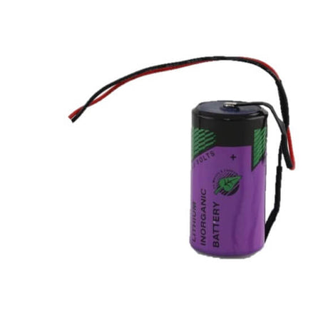 Tadiran Tl-2300/s 3.6v D Size 16.5ah Lithium Battery Replaces Lsh20 & Ls33600 3.6v - Non Rechargeable Battery By Use Tadiran Batteries with 3 Inch Flyleads  