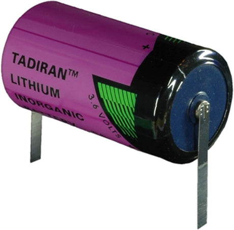 Tadiran Tl-5920/s 3.6v C Size 8500mah Lithium Battery Replaces Er26500 & Ls26500 3.6v - Non Rechargeable Battery By Use Tadiran Batteries With Tabs  