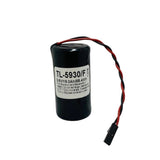 Tadiran Tl-5930/f 3.6v D Size 19ah Lithium Battery With Lead & Connector - Non Rechargeable Battery By Use Tadiran Batteries   