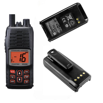 Two-Way Radio Battery For Standard Horizon Hx290, Hx 290 7.4v, 1140mah - 8.44wh