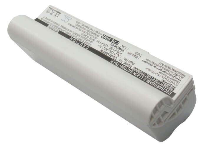 White Battery For Asus Eee Pc 701, Eee Pc 701c, Eee Pc 800 7.4v, 10400mah - 76.96wh Batteries for Electronics Cameron Sino Technology Limited (Suspended)   
