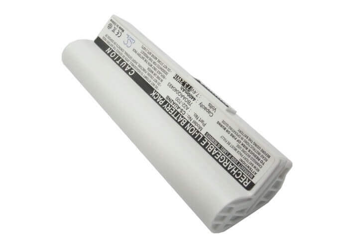 White Battery For Asus Eee Pc 701, Eee Pc 701c, Eee Pc 800 7.4v, 4400mah - 32.56wh Notebook, Laptop Cameron Sino Technology Limited   