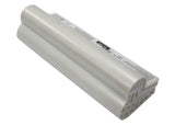 White Battery For Asus Eee Pc 701, Eee Pc 701c, Eee Pc 800 7.4v, 6600mah - 48.84wh Notebook, Laptop Cameron Sino Technology Limited   