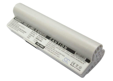 White Battery For Asus Eee Pc 703, Eee Pc 900a, Eee Pc 900ha 7.4v, 6600mah - 48.84wh Batteries for Electronics Cameron Sino Technology Limited   