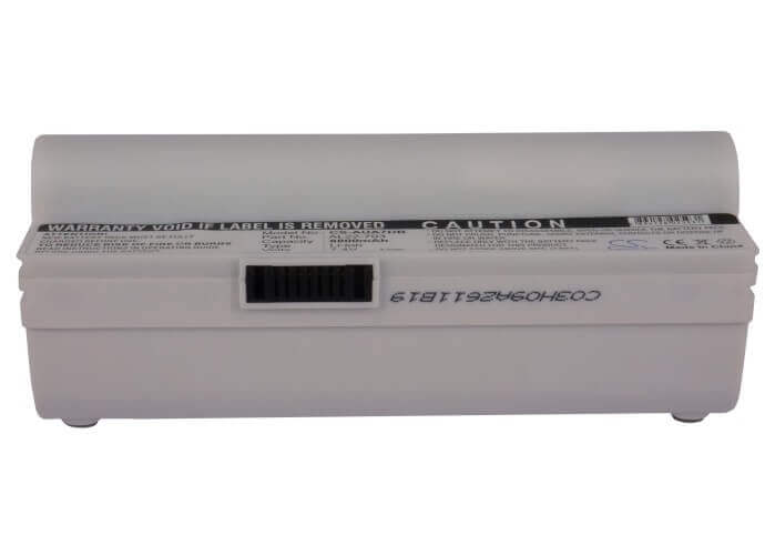 White Battery For Asus Eee Pc 703, Eee Pc 900a, Eee Pc 900ha 7.4v, 8800mah - 65.12wh Notebook, Laptop Cameron Sino Technology Limited   