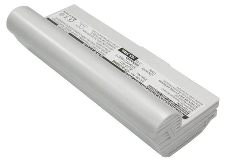 White Battery For Asus Eee Pc 901, Eee Pc 904, Eee Pc 904hd 7.4v, 6600mah - 48.84wh Batteries for Electronics Cameron Sino Technology Limited   