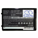 White Battery For Lenovo 125, 125c, 410 11.1v, 4400mah - 48.84wh Batteries for Electronics Cameron Sino Technology Limited   