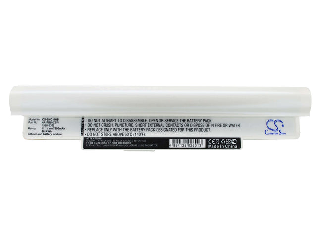 White Battery For Samsung Np-nc10, Np-nc10-ka03cn, Np-nc10-ka02uk 11.1v, 7800mah - 86.58wh Notebook, Laptop Cameron Sino Technology Limited   