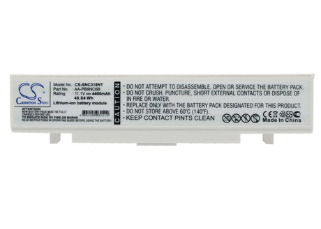 White Battery For Samsung Q318, Q318-dsoe, Q318-ds0h 11.1v, 4400mah - 48.84wh Batteries for Electronics Cameron Sino Technology Limited   