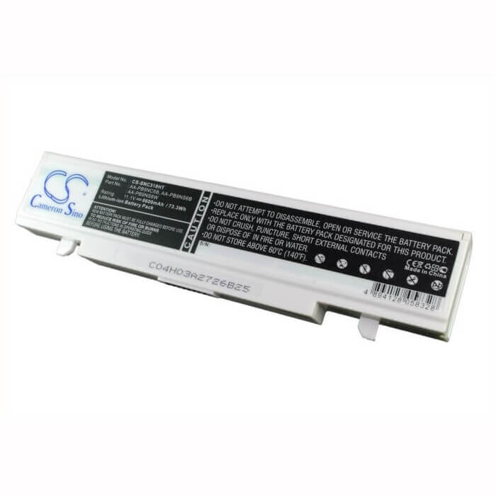 White Battery For Samsung Q318, Q318-dsoe, Q318-ds0h 11.1v, 6600mah - 73.26wh Notebook, Laptop Cameron Sino Technology Limited   