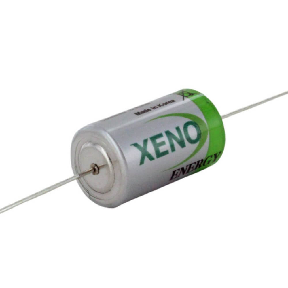 Xeno Xl-050f Battery, 3.6v 1/2 Aa Lithium Battery (er14250) 3.6v Sealed Lead Acid Xeno Energy With Axial Leads  