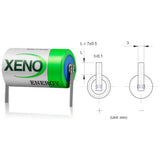 Xeno Xl-050f Battery, 3.6v 1/2 Aa Lithium Battery (er14250) 3.6v Sealed Lead Acid Xeno Energy   