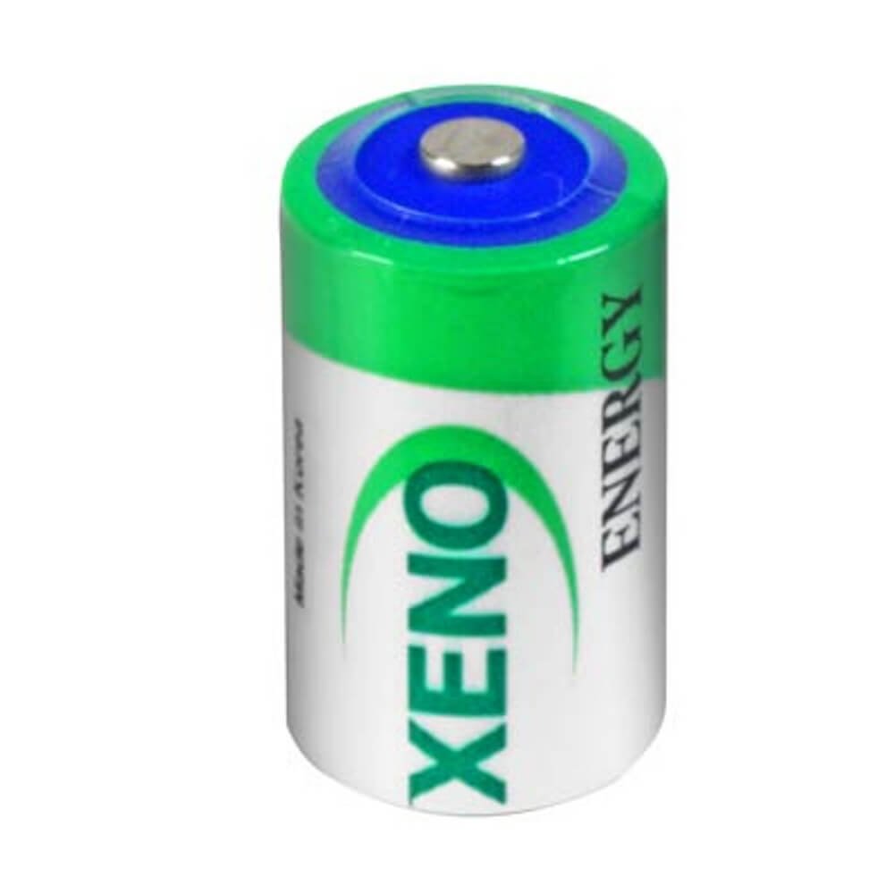 Xeno Xl-050f Battery, 3.6v 1/2 Aa Lithium Battery (er14250) 3.6v Sealed Lead Acid Xeno Energy With PC Pins - 2 Pin on Positive Terminal - 1 Pin on Negative Terminal  