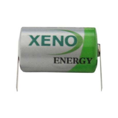 Xeno Xl-050f Battery, 3.6v 1/2 Aa Lithium Battery (er14250) 3.6v Battery By Use Xeno Energy With Tabs  