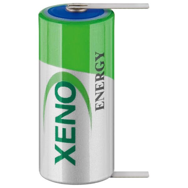 Xeno Xl-055f Battery, 3.6v 1650mah 2/3 Aa Lithium Battery (er14335) Sealed Lead Acid Xeno Energy With Tabs  