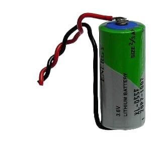 Xeno Xl-055f Battery, 3.6v 1650mah 2/3 Aa Lithium Battery (er14335) Battery By Use Xeno Energy With 3 Inch Fly Leads  