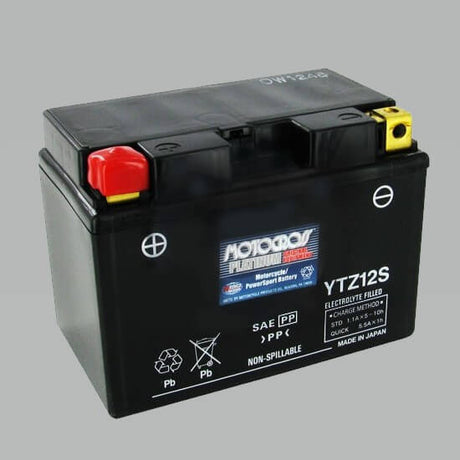 Ytz12s 12v 210 Cca Motocross Agm Motorcycle Battery Battery By Use CB Range   